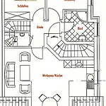 아파트 Haus Inselherz, Whg. Robbe *