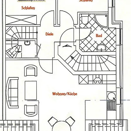 アパート Haus Inselherz, Whg. Robbe *